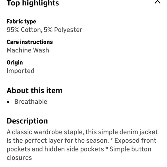 Free people We the free rumors denim jacket - Picture 2 of 6